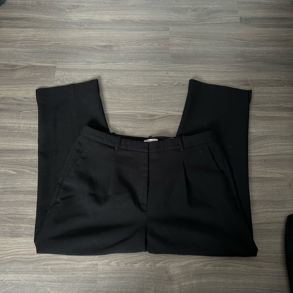 Women’s Slim Fit Tailored Fit Black Dress Pants Womens Slacks Trousers